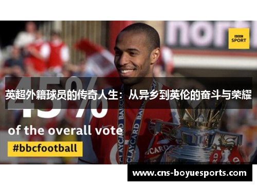 英超外籍球员的传奇人生：从异乡到英伦的奋斗与荣耀
